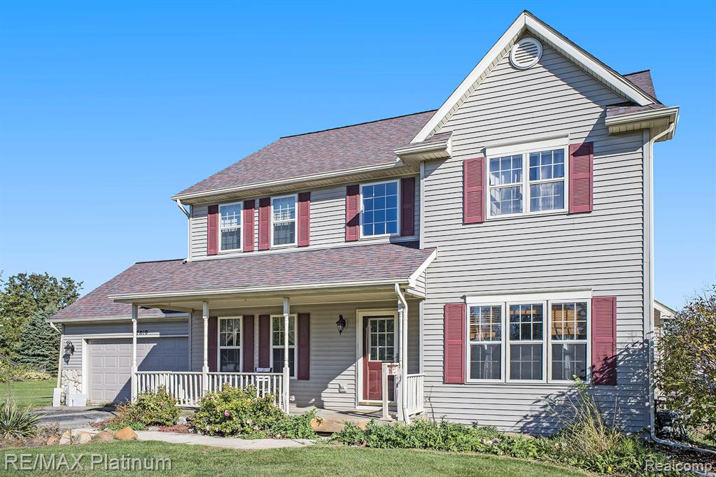 7819 Summer Breeze Trail, Howell, MI 48843 — front exterior