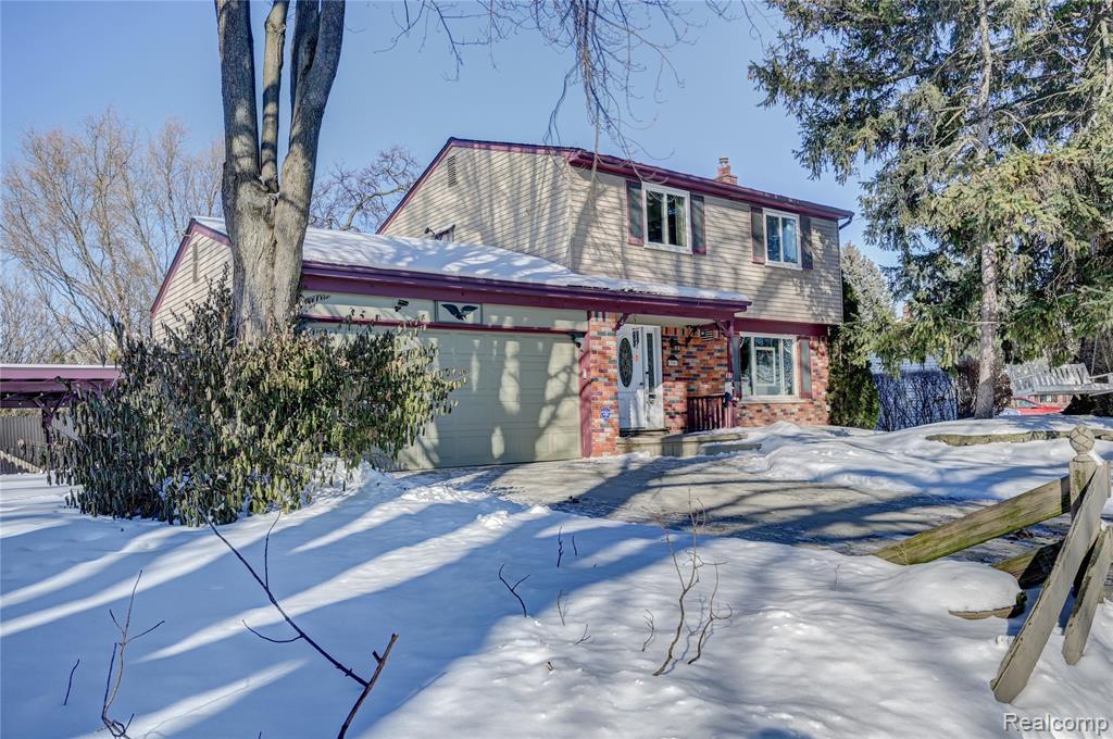 43047 Avon Court, Sterling Heights, MI 48313 — front exterior