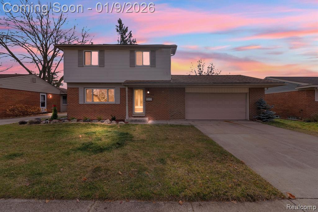 40585 Pinetree Drive, Plymouth, MI 48170 — front exterior