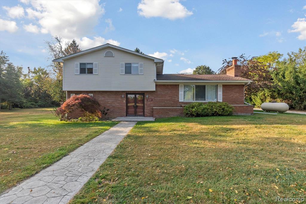 4125 Warner Road, Howell, MI 48855 — front exterior