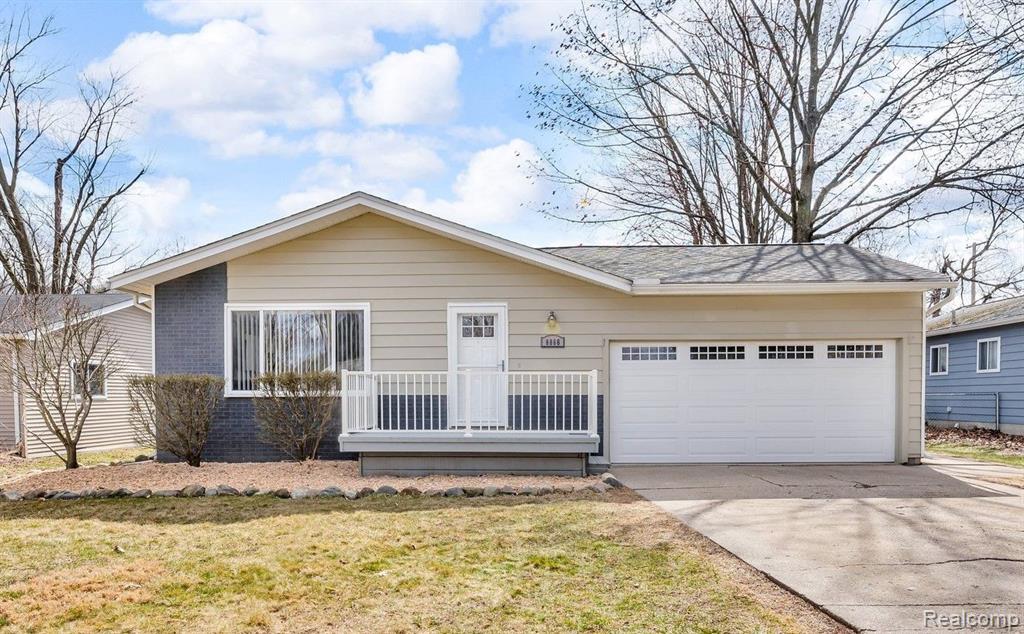 8866 JANIS Street, Utica, MI 48317 — front exterior
