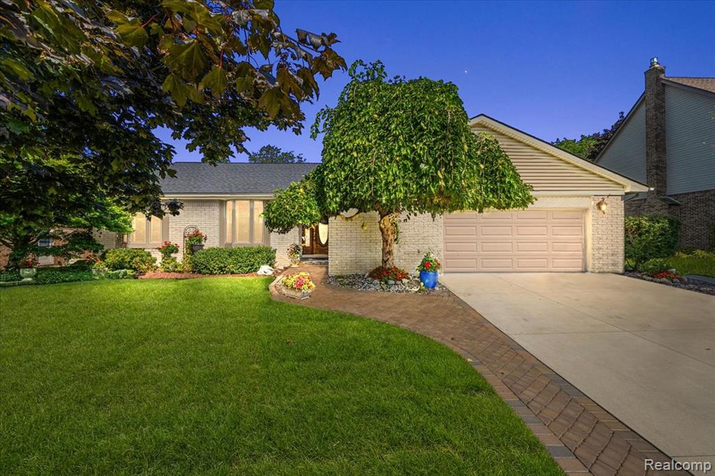 41908 Pon Meadow Drive, Northville, MI 48168 — front exterior