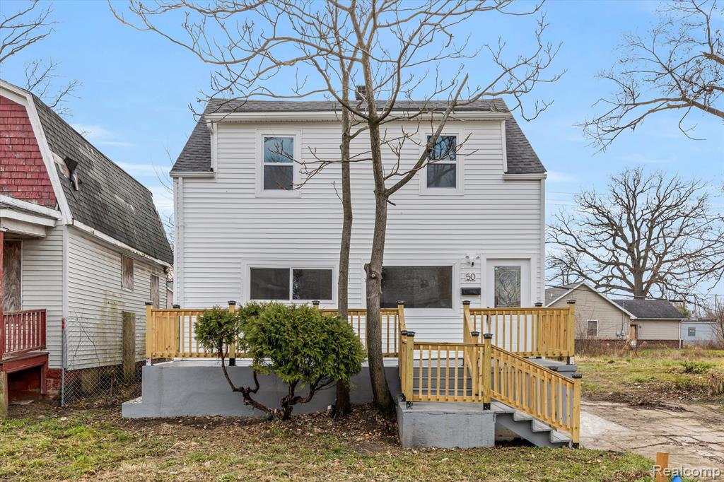 50 E NEVADA Street, Highland Park, MI 48203 — front exterior