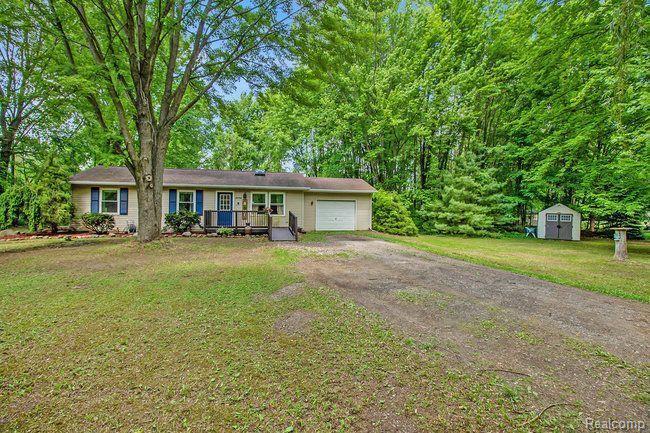 8696 Sargent Road, Fowlerville, MI 48836 — front exterior