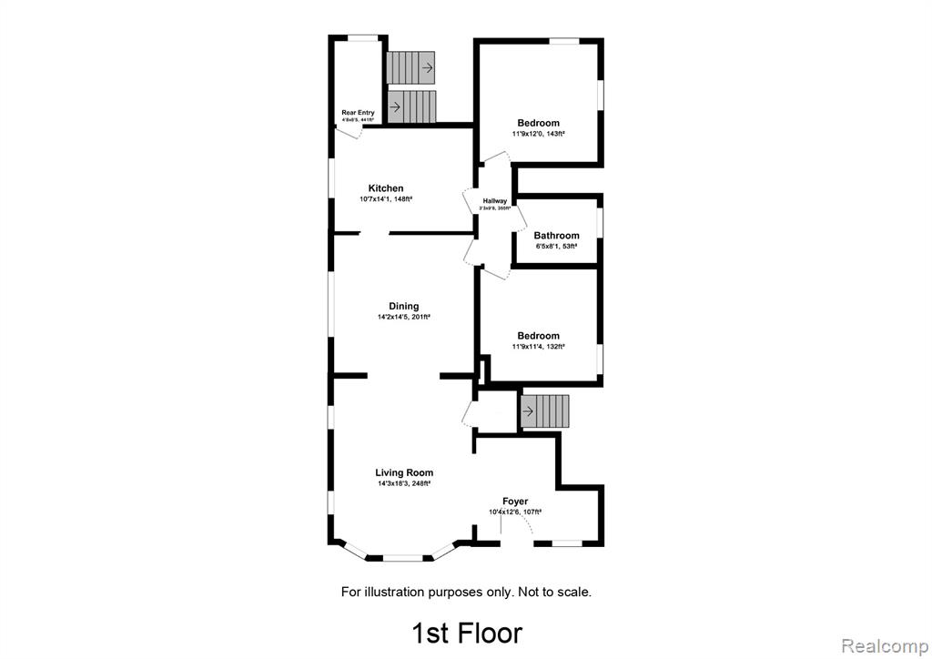 6536 Firwood Street, Detroit, MI 48210 — Photo 42