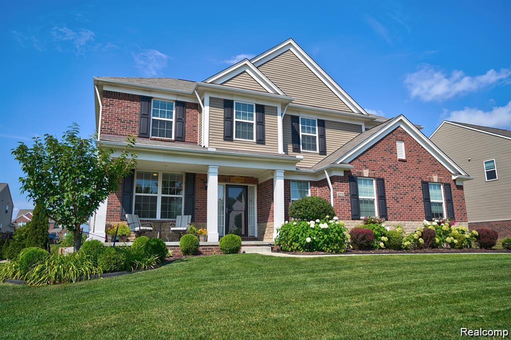 6074 Topaz Circle, Grand Blanc, MI 48439 — front exterior