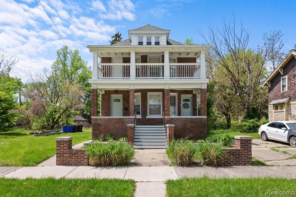 7501 DUNEDIN Street, Detroit, MI 48206 — front exterior