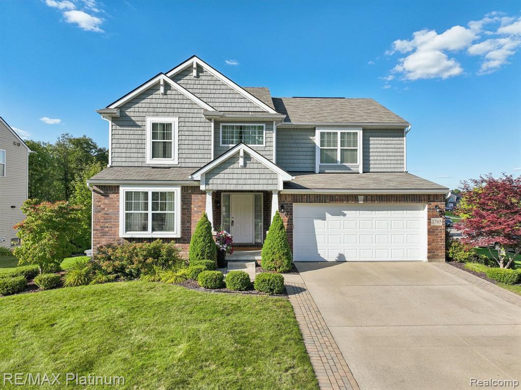3765 Silver Charm Lane, Howell, MI 48843 — front exterior
