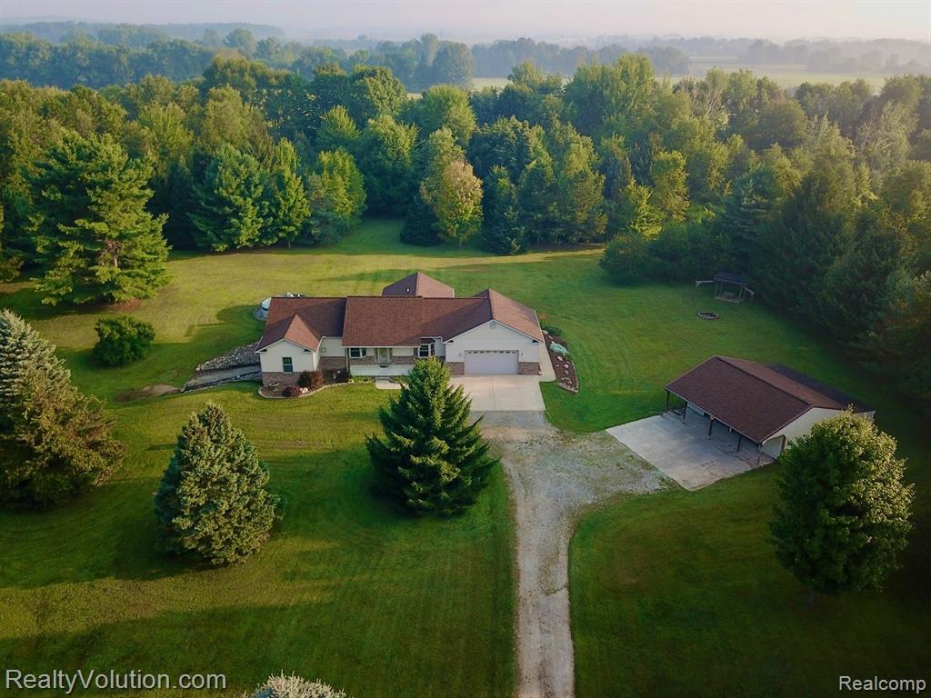 5885 Skyview Drive, Imlay City, MI 48444 — front exterior