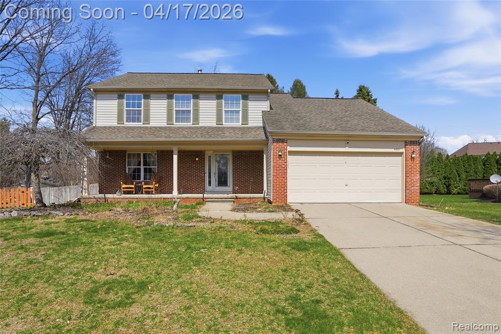 4201 Berryhill Court, Waterford, MI 48329 — front exterior