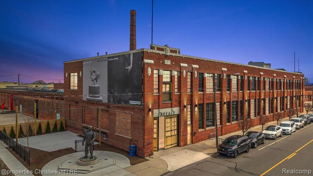 3434 Russell Street, 107, Detroit, MI 48207 — front exterior