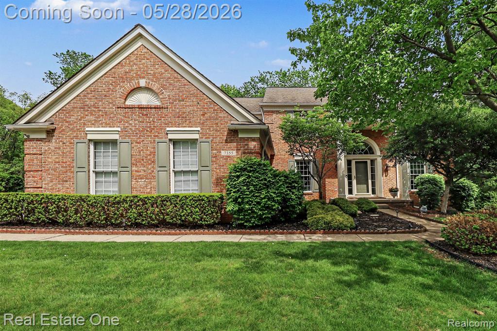 7355 Oakstone Drive, Clarkston, MI 48348 — front exterior
