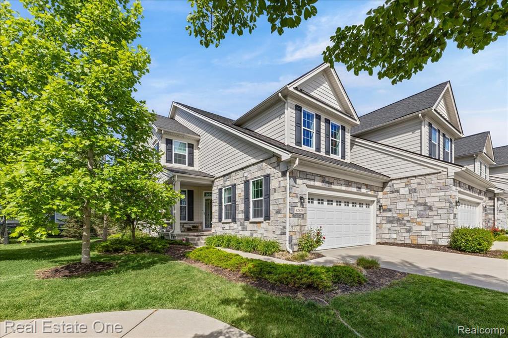 42829 Cardinal Way, Novi, MI — front exterior