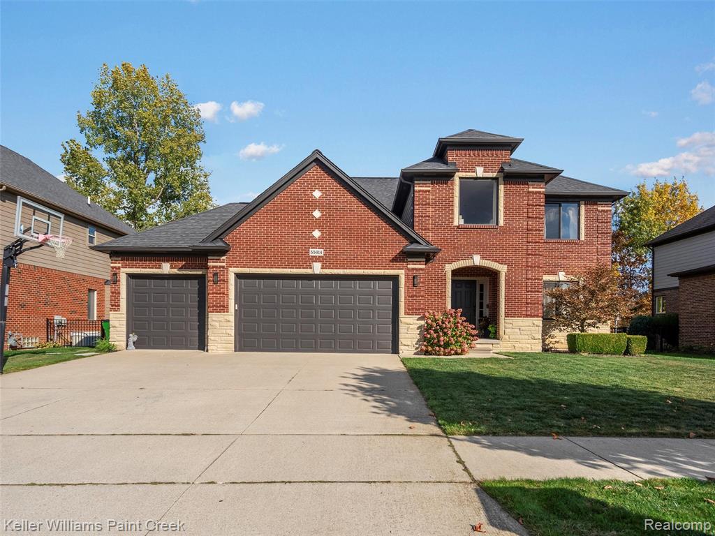 55614 Estates Lane, Macomb, MI 48042 — front exterior