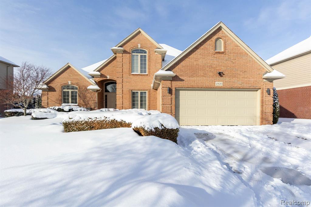 49683 Yale Drive, Macomb, MI 48044 — front exterior