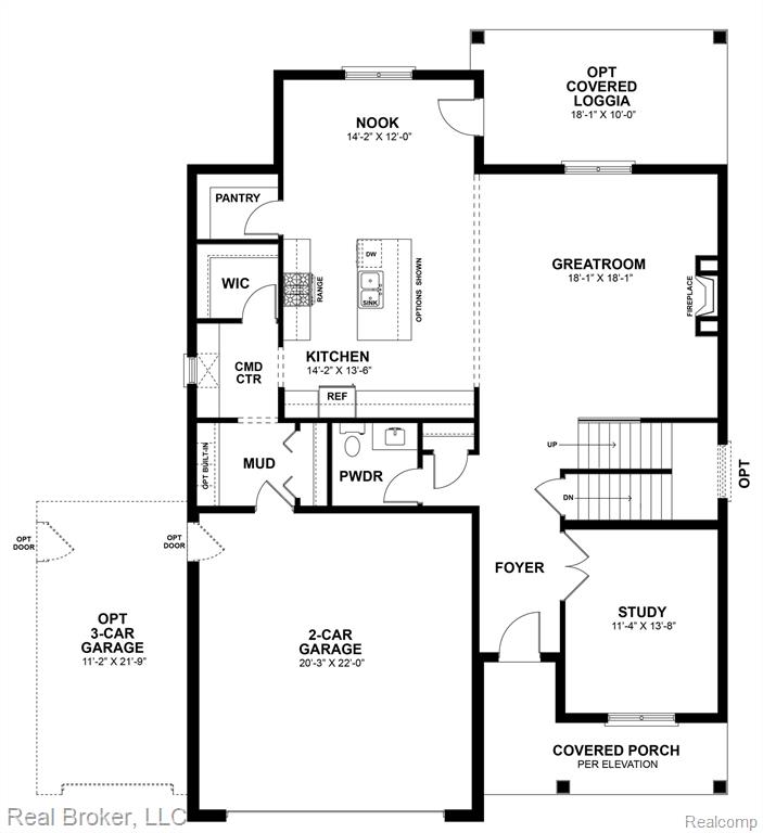 View of home floor plan