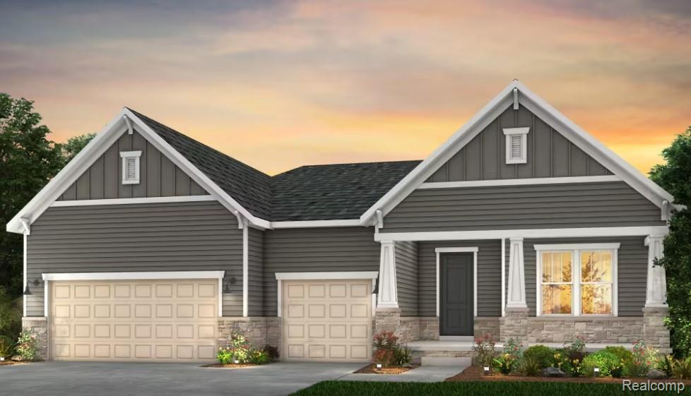 3968 Bay Terrace, Milford, MI 48381 — front exterior