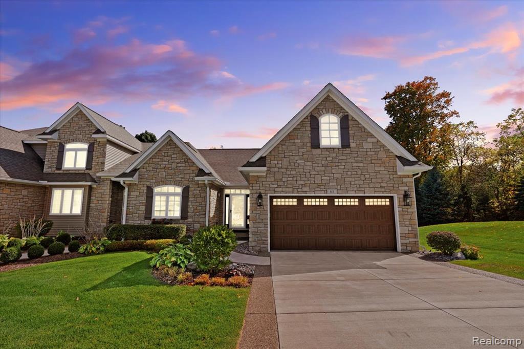 68 Fox Hollow Drive, Metamora, MI 48455 — front exterior