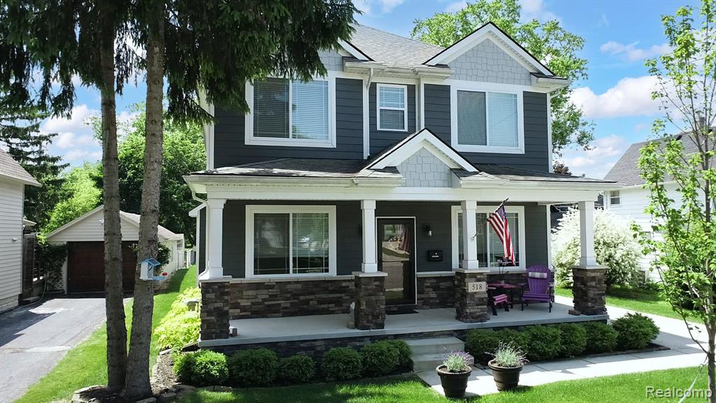 518 PARKDALE AVE, Rochester, MI 48307 — front exterior