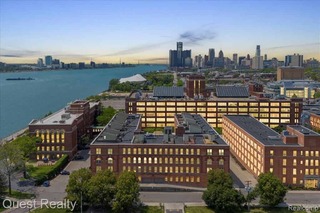 200 RIVER PLACE Drive, 11, Detroit, MI 48207 — front exterior