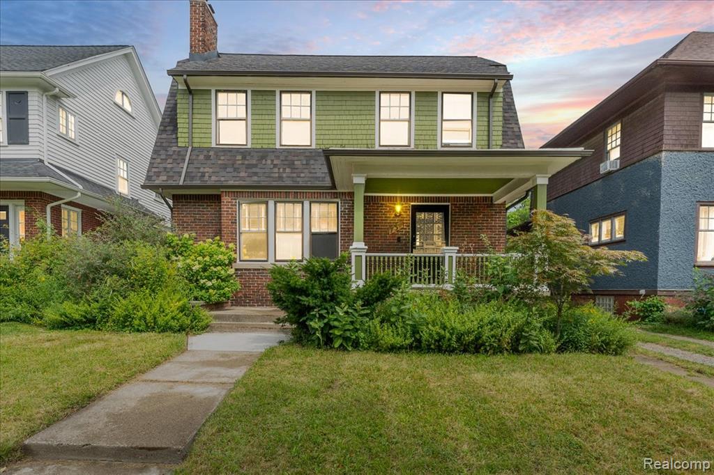 734 Delaware Street, Detroit, MI 48202 — front exterior
