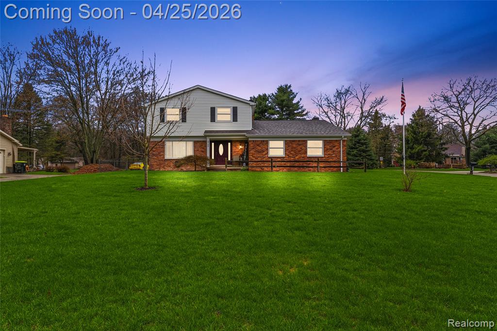 3799 Capitol Way, Highland, MI 48356 — front exterior