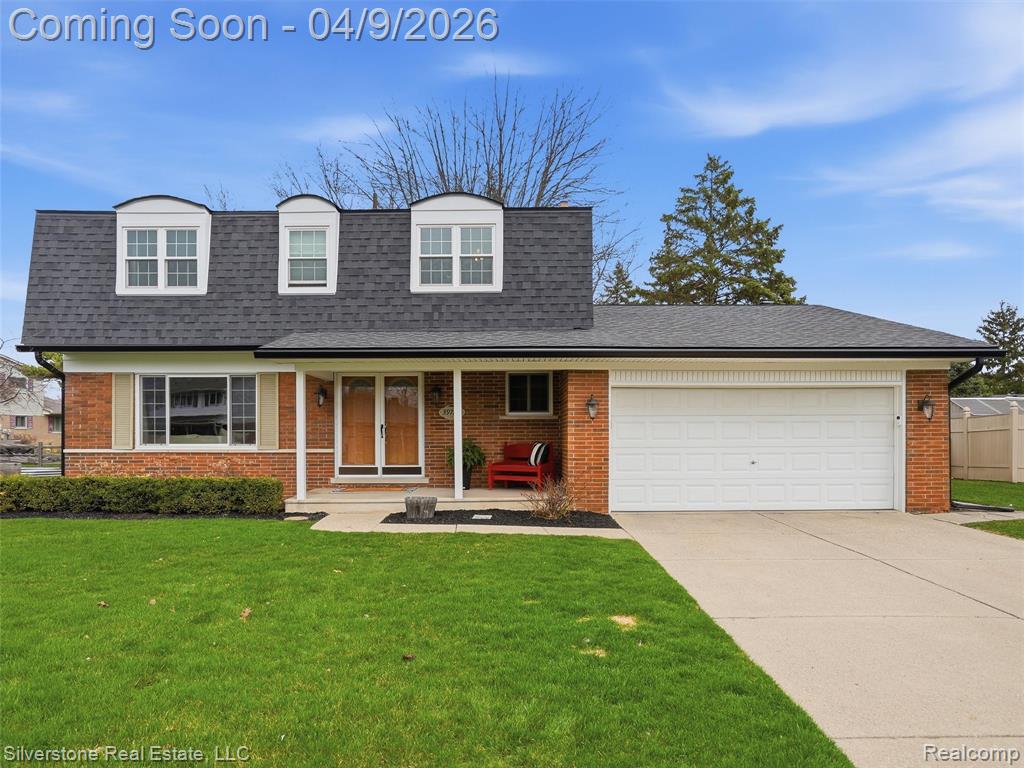 39722 Aynesley Street, Clinton Twp, MI 48038 — front exterior