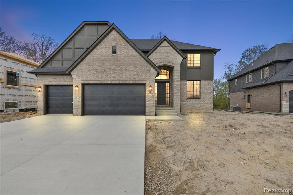 50419 Arcadia Drive, Macomb, MI 48042 — front exterior