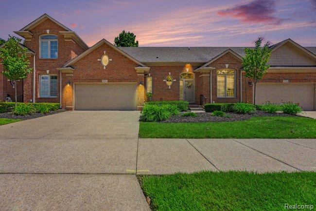 57554 Brookfield Way, Washington, MI — front exterior