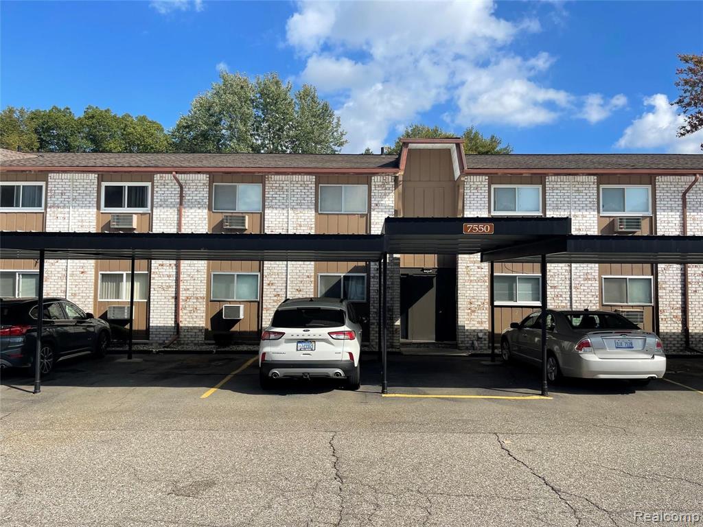 7550 WOODVIEW ST APT 3, Westland, MI — front exterior
