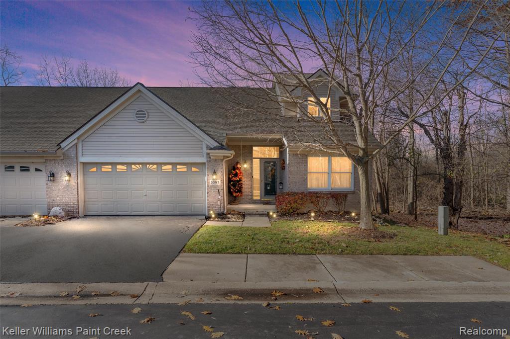 5597 Ashby Court, Waterford, MI 48327 — front exterior