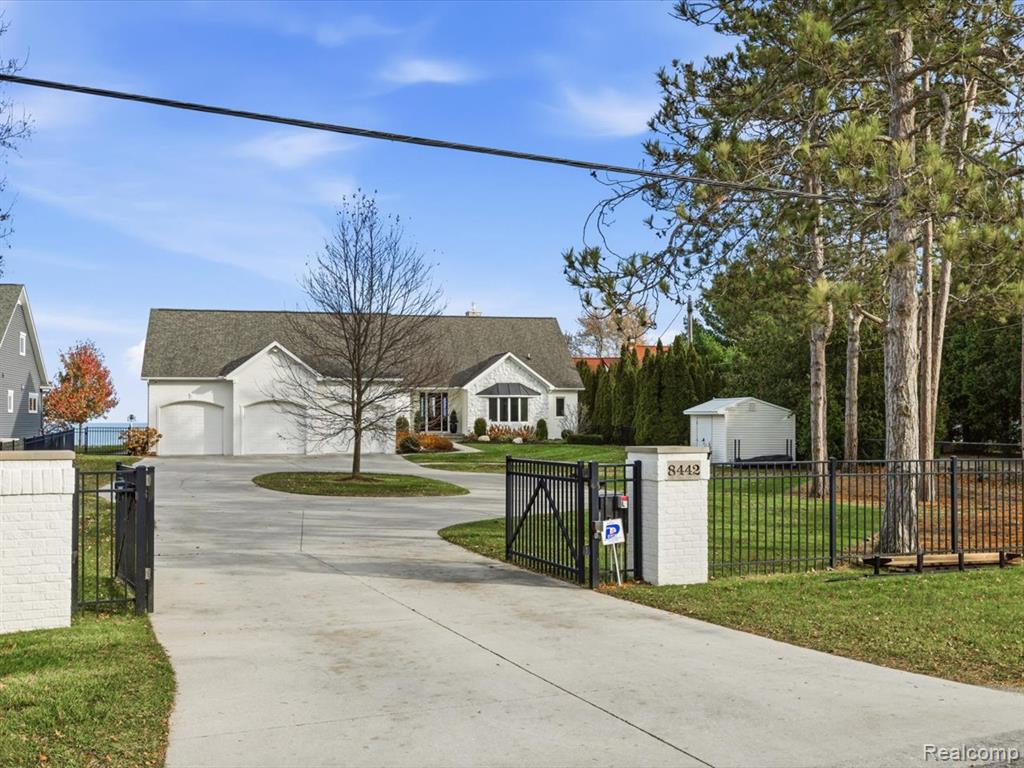 8442 Lakeshore Road, Burtchville, MI 48059 — front exterior