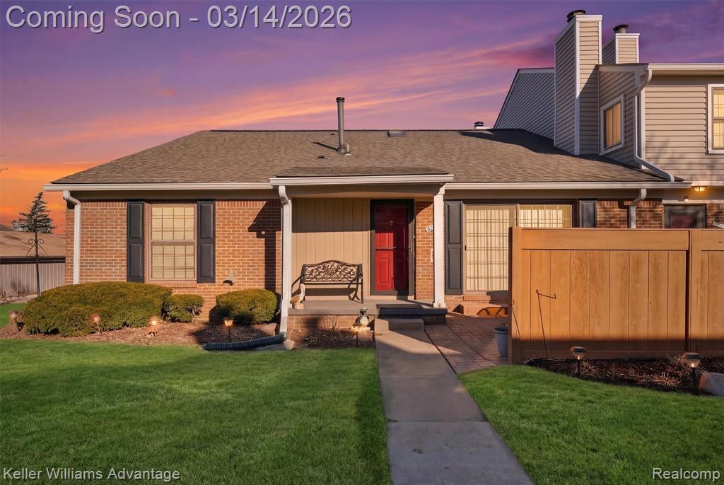 40015 Crosswinds Drive, Novi, MI — front exterior