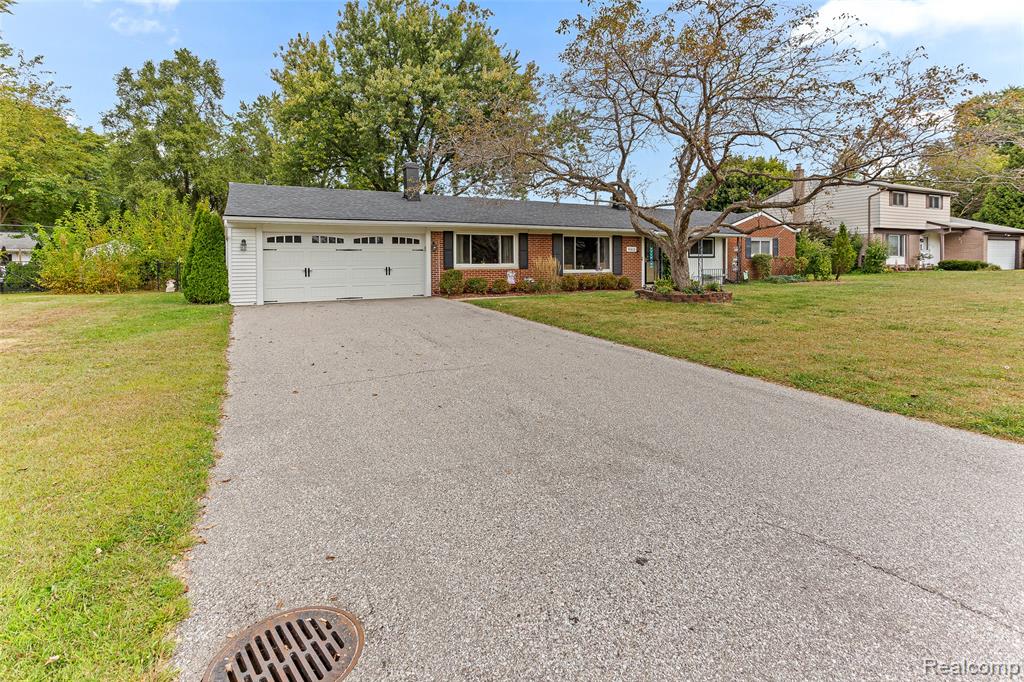 40610 Rock Hill Street, Novi, MI — front exterior