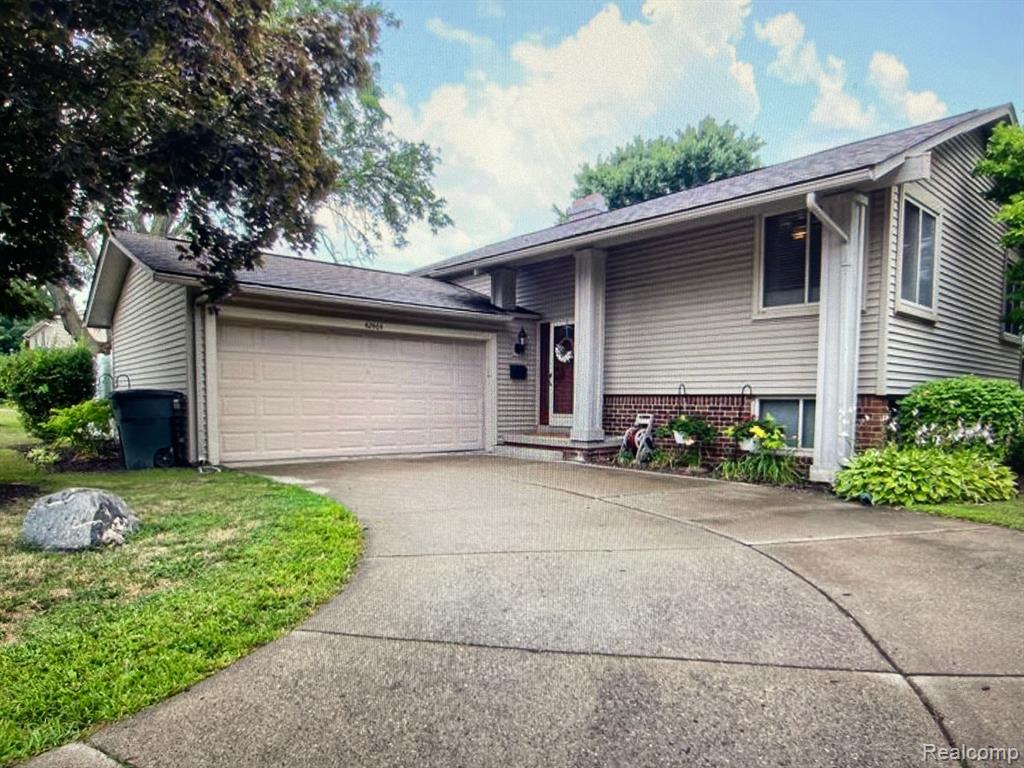 42464 SOMERSET Court, Canton, MI 48187 — front exterior