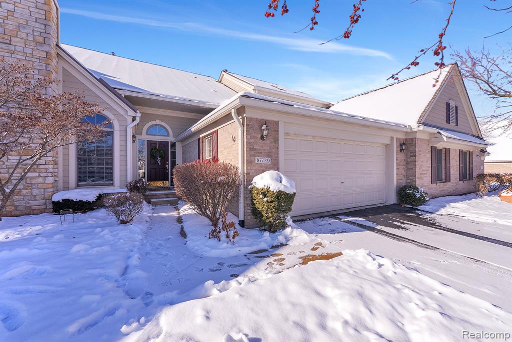 16729 Lyonhurst Circle, Northville, MI 48168 — front exterior