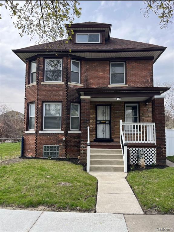 728 W PHILADELPHIA Street, Detroit, MI 48202 — front exterior