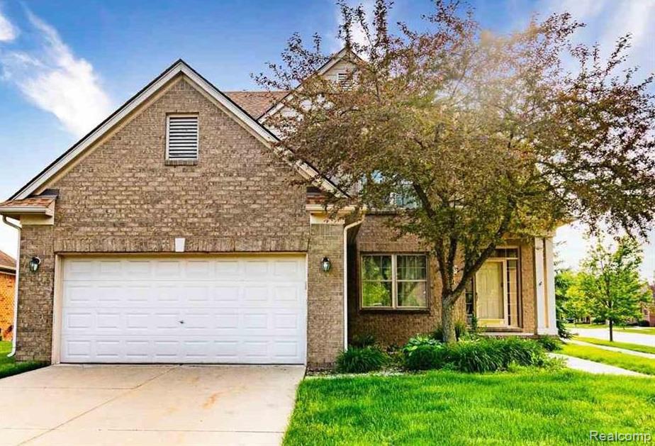 49865 CRANBERRY CREEK Drive, Macomb, MI 48042 — front exterior