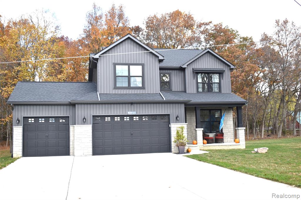 12955 Twyla Lane, Hartland, MI 48353 — front exterior