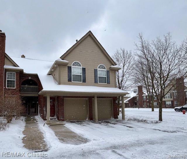 28560 CARLTON WAY Drive, Novi, MI 48377 — front exterior