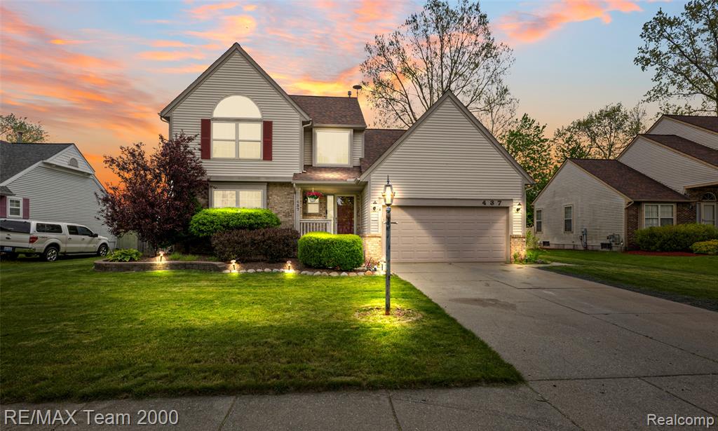 437 Light Tower Court, Belleville, MI 48111 — front exterior