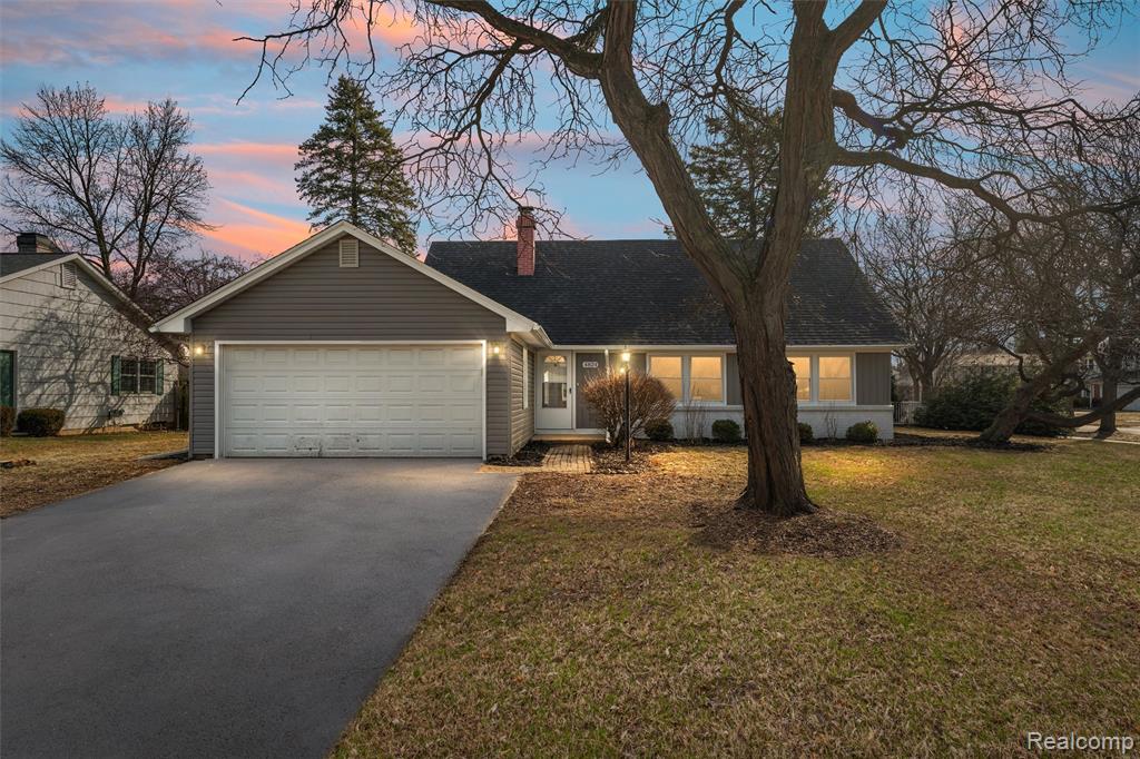 4824 Hyde Park Drive, Troy, MI 48085 — front exterior
