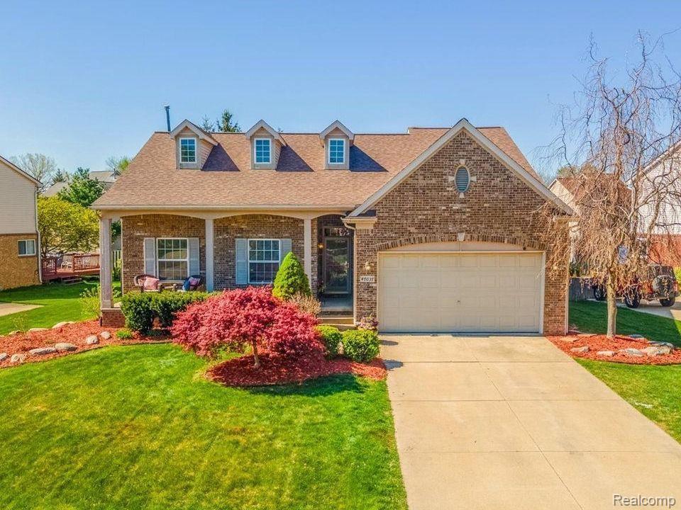 47037 MARINA Drive, Belleville, MI 48111 — front exterior