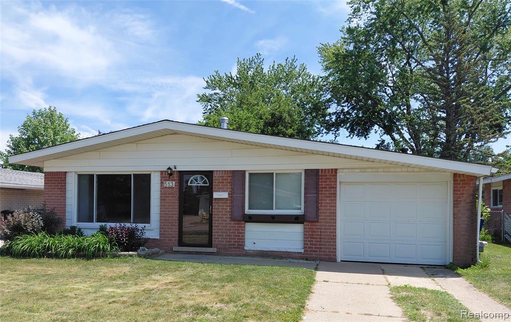 513 S Hawthorne Street, Westland, MI 48186 — front exterior