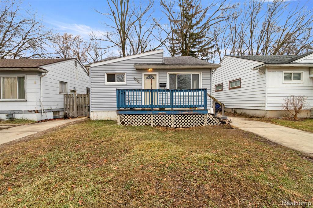 16186 Fenton Street, Detroit, MI 48219 — front exterior