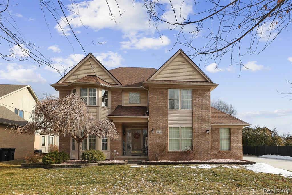 48548 Fairmont Drive, Macomb, MI 48044 — front exterior