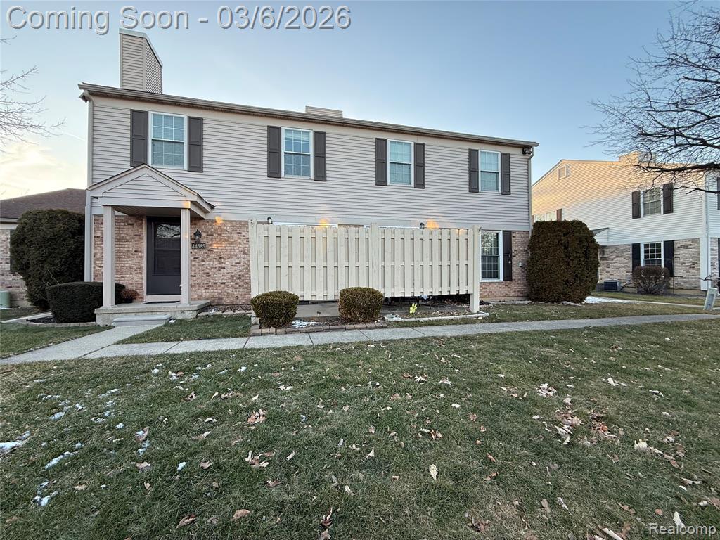44585 N Bunker Hill Drive, Clinton Twp, MI 48038 — front exterior