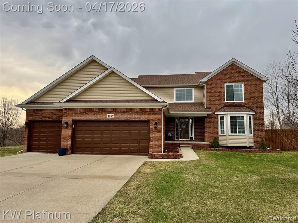 4837 Camelot Drive, Kimball, MI — front exterior