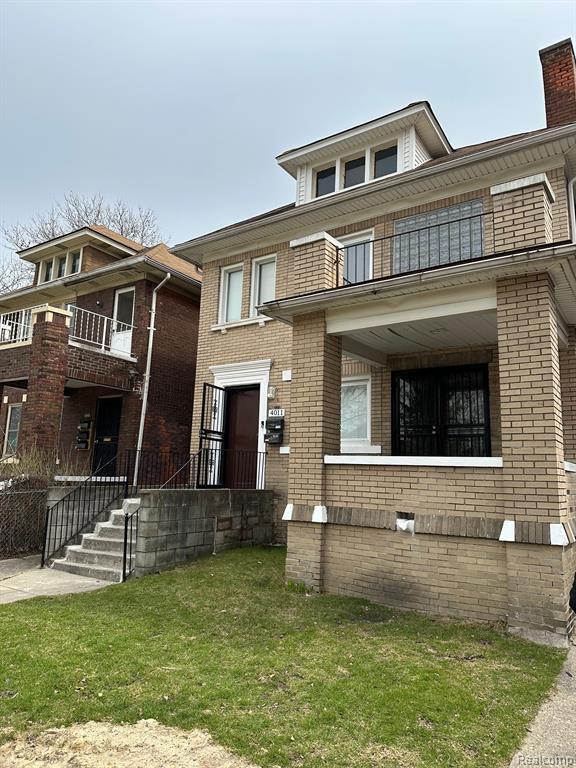 4011 BLAINE Street, Detroit, MI 48204 — front exterior