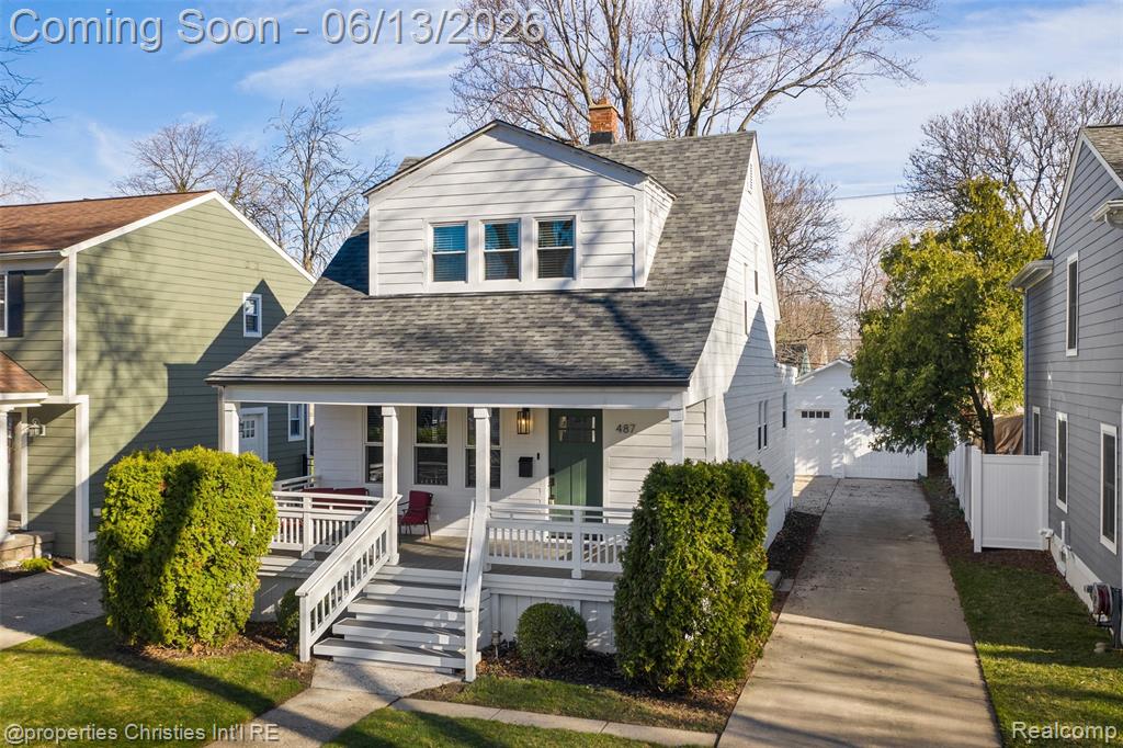 487 Smith Avenue, Birmingham, MI 48009 — front exterior